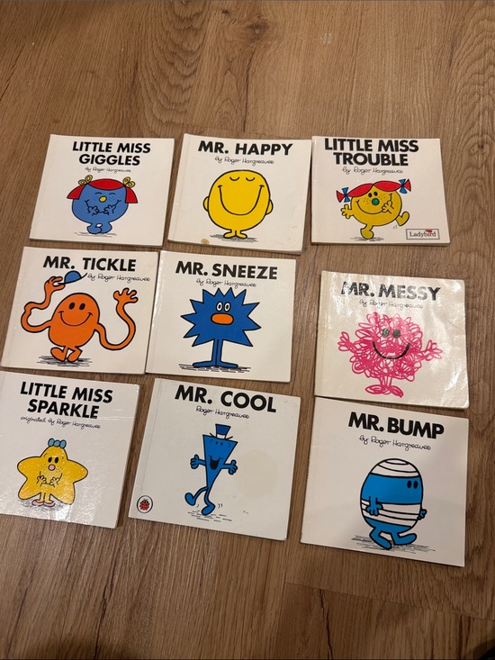 Roger Hargreaves Other - Mr. Men & Little Miss Board Book Set - Assorted Colors